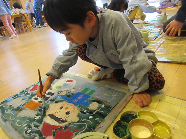 絵画あそび